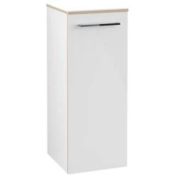 Villeroy and Boch Avento Crystal White Wall Hung Side Cabinet