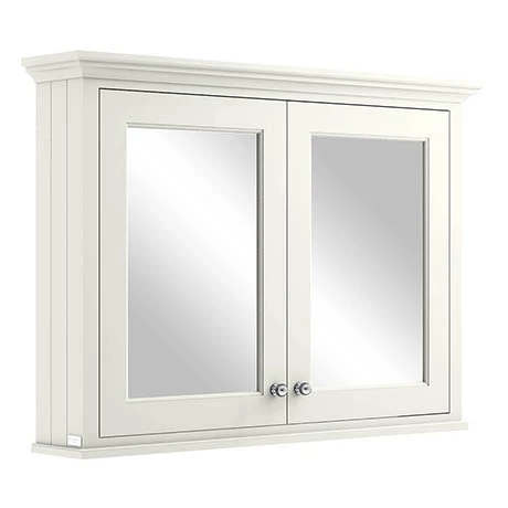 Bayswater Pointing White 1050mm Mirror Wall Cabinet 1 Bayswater Pointing White 1050mm Mirror Wall Cabinet