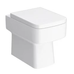Brooklyn White Gloss Combined Two-In-One Wash Basin, Toilet & Flush Plate (500mm wide x 300mm) 9 Brooklyn White Gloss Combined Two-In-One Wash Basin, Toilet & Flush Plate (500mm wide x 300mm) -White Bathroom Furniture Shop BRKCOMBWC d4 460