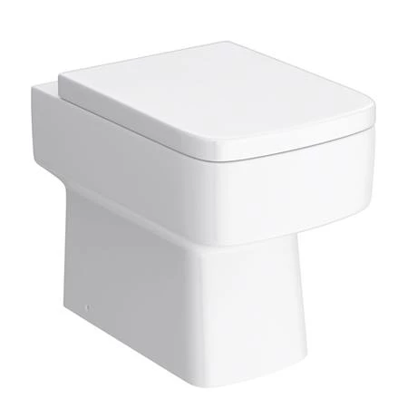 Brooklyn White Gloss Combined Two-In-One Wash Basin, Toilet & Flush Plate (500mm wide x 300mm) 4 Brooklyn White Gloss Combined Two-In-One Wash Basin, Toilet & Flush Plate (500mm wide x 300mm) - Image 4