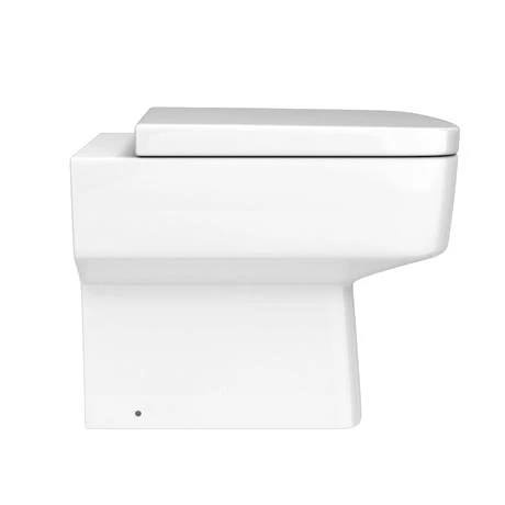 Brooklyn White Gloss Combined Two-In-One Wash Basin, Toilet & Flush Plate (500mm wide x 300mm) 6 Brooklyn White Gloss Combined Two-In-One Wash Basin, Toilet & Flush Plate (500mm wide x 300mm) - Image 6