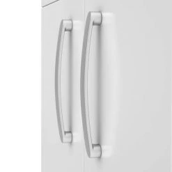 Brooklyn 500mm Gloss White 2 Door Wall Hung Vanity Unit 8 Brooklyn 500mm Gloss White 2 Door Wall Hung Vanity Unit -White Bathroom Furniture Shop BWH5GW nd4 460