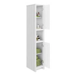 Chatsworth 3-Piece Traditional White Bathroom Suite 7 Chatsworth 3-Piece Traditional White Bathroom Suite -White Bathroom Furniture Shop C3PCWHT d2 460