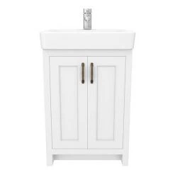 Chatsworth Traditional White Vanity - 560mm Wide 11 Chatsworth Traditional White Vanity - 560mm Wide -White Bathroom Furniture Shop C560WHT D5 460