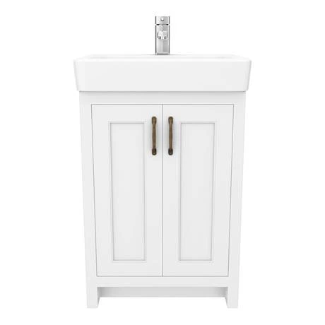 Chatsworth Traditional White Vanity - 560mm Wide 6 Chatsworth Traditional White Vanity - 560mm Wide - Image 6