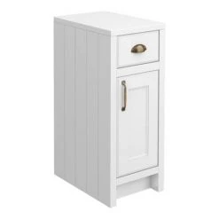 Chatsworth Traditional White 560mm Vanity Sink + 300mm Cupboard Unit -White Bathroom Furniture Shop C825WHT detail2 460