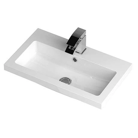 Hudson Reed Fusion Gloss White 605x360mm Vanity Unit & Basin 2 Hudson Reed Fusion Gloss White 605x360mm Vanity Unit & Basin - Image 2