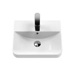 Cruze 400mm Curved Gloss White Vanity Unit 7 Cruze 400mm Curved Gloss White Vanity Unit -White Bathroom Furniture Shop CRZ4VW d3 460