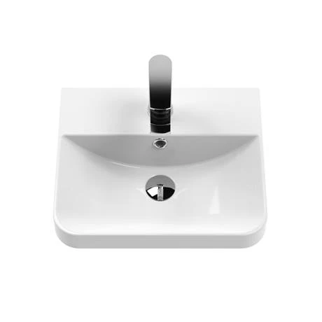 Cruze 400mm Curved Gloss White Vanity Unit 4 Cruze 400mm Curved Gloss White Vanity Unit - Image 4