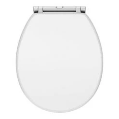 Chatsworth Traditional White Semi-Recessed Vanity Unit w. Matt Black Handles + Toilet Package -White Bathroom Furniture Shop CSR6WCWHTMB n d4 460