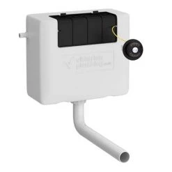 Chatsworth Traditional White Semi-Recessed Vanity Unit w. Matt Black Handles + Toilet Package -White Bathroom Furniture Shop CTDFCC BLK n l 460