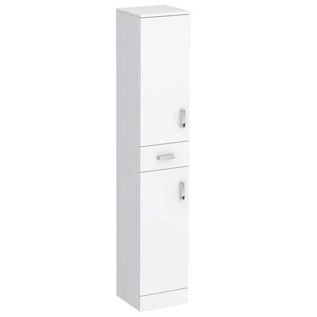 Cove 2020mm Bathroom Furniture Pack (High Gloss White - Depth 330mm) 6 Cove 2020mm Bathroom Furniture Pack (High Gloss White - Depth 330mm) - Image 6
