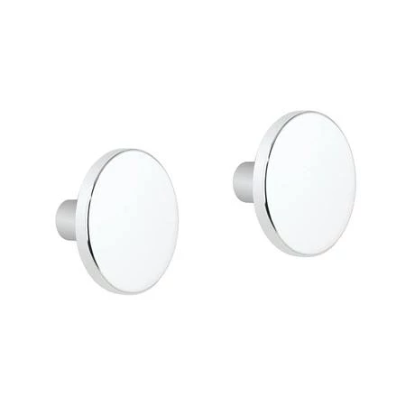 Crosswater Canvass White Gloss 485mm Double Drawer Unit with Carrara Marble Effect Worktop 2 Crosswater Canvass White Gloss 485mm Double Drawer Unit with Carrara Marble Effect Worktop - Image 2