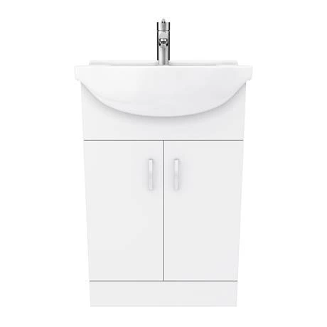 Cove White 550mm Vanity Unit (Flat Packed) 6 Cove White 550mm Vanity Unit (Flat Packed) - Image 6