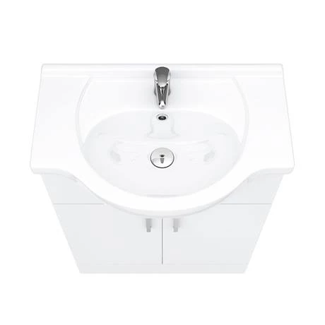Cove White 650mm Vanity Unit (Flat Packed) 3 Cove White 650mm Vanity Unit (Flat Packed) - Image 3
