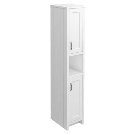 Chatsworth Traditional White Tall Cabinet 1 Chatsworth Traditional White Tall Cabinet