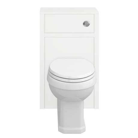 Chatsworth Traditional 500mm White Toilet Unit + Pan 3 Chatsworth Traditional 500mm White Toilet Unit + Pan - Image 3