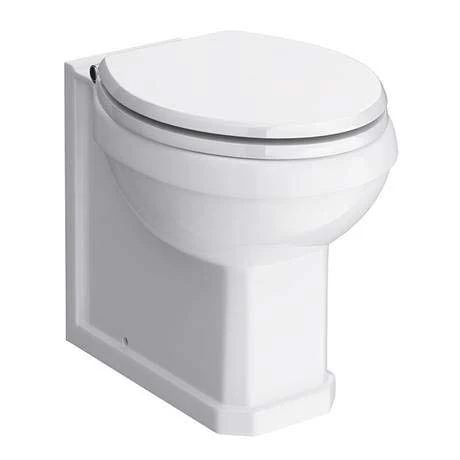 Chatsworth Traditional 500mm White Toilet Unit + Pan 2 Chatsworth Traditional 500mm White Toilet Unit + Pan - Image 2