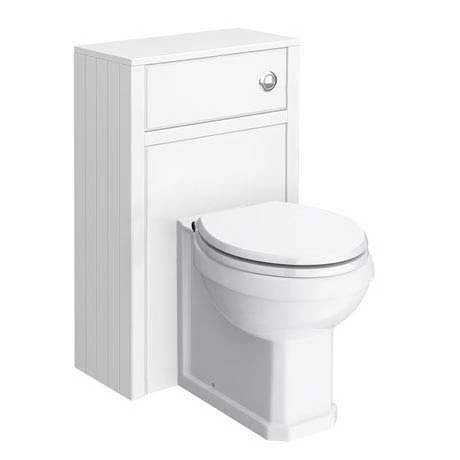 Chatsworth Traditional 500mm White Toilet Unit + Pan 1 Chatsworth Traditional 500mm White Toilet Unit + Pan