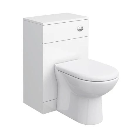 Cove White 500x300mm WC Unit Only 1 Cove White 500x300mm WC Unit Only