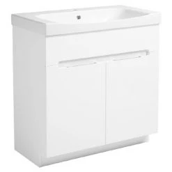Roper Rhodes Diverge 800mm Freestanding Unit - Gloss White