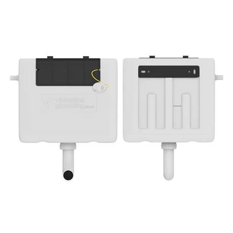 Haywood White Modern Sink Vanity Unit + Toilet Package 6 Haywood White Modern Sink Vanity Unit + Toilet Package - Image 6