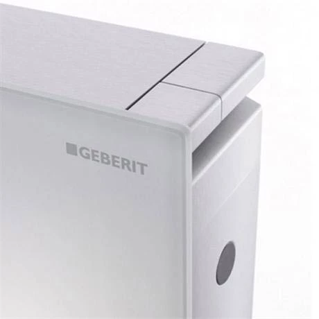 Geberit - Monolith WC Unit & Cistern for Floorstanding WC's - White/Aluminium 3 Geberit - Monolith WC Unit & Cistern for Floorstanding WC's - White/Aluminium - Image 3