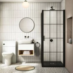 Haywood Gloss White / Natural Oak Wall Hung Countertop Vanity - 600mm w. Open Shelf + Bellato Grey Worktop 7 Haywood Gloss White / Natural Oak Wall Hung Countertop Vanity - 600mm w. Open Shelf + Bellato Grey Worktop -White Bathroom Furniture Shop HYWWH6GWT d2 460