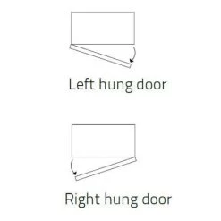 Miller - Traditional 1903 Wall Hung Storage Cabinet -White Bathroom Furniture Shop Hinged LN 460 2