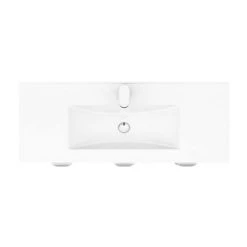 Keswick White 1015mm Traditional Floorstanding Vanity Unit -White Bathroom Furniture Shop KES WHT 100 detail5 460