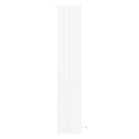 Keswick White 600mm Traditional Wall Hung 2 Door Mirror Cabinet 4 Keswick White 600mm Traditional Wall Hung 2 Door Mirror Cabinet - Image 4