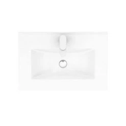 Keswick White 620mm Traditional Floorstanding Vanity Unit -White Bathroom Furniture Shop KES WHT 620 d6 460