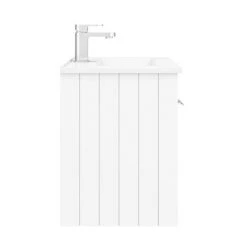 Keswick White 620mm Traditional Wall Hung 2 Door Vanity Unit -White Bathroom Furniture Shop KES WHT 6WH2C d4 460
