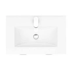 Keswick White 620mm Traditional Wall Hung 2 Door Vanity Unit -White Bathroom Furniture Shop KES WHT 6WH2C d5 460