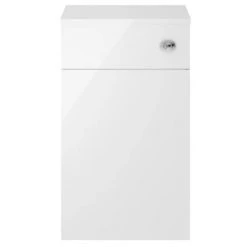 Toreno Cloakroom Suite inc. Modern Toilet (White Gloss) 8 Toreno Cloakroom Suite inc. Modern Toilet (White Gloss) -White Bathroom Furniture Shop MCSGW ND7 460