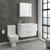 Monza 800 Vanity Unit & Modern Toilet Package