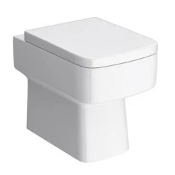 Monza Gloss White Floor Standing Sink Vanity Unit + Square Toilet Package 9 Monza Gloss White Floor Standing Sink Vanity Unit + Square Toilet Package -White Bathroom Furniture Shop MZWHTFSVTP d4 460