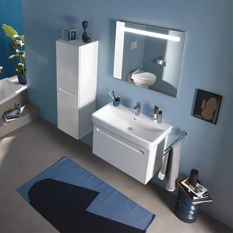 Duravit No.1 White Matt Semi-Tall Cabinet 2 Duravit No.1 White Matt Semi-Tall Cabinet - Image 2