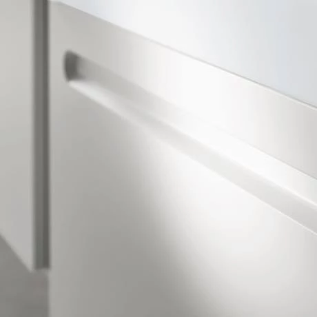 Duravit No.1 800mm White Matt 1-Drawer Wall Mounted Vanity Unit with Basin 4 Duravit No.1 800mm White Matt 1-Drawer Wall Mounted Vanity Unit with Basin - Image 4
