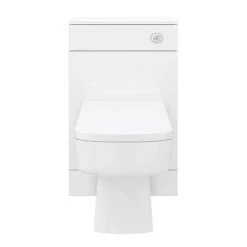 Nova 800mm Wall Hung Vanity Basin with WC Unit, Cistern + Pan -White Bathroom Furniture Shop NOVAWHBASWC n d3 460