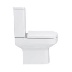 Nova Small Cloakroom Suite - Gloss White 8 Nova Small Cloakroom Suite - Gloss White -White Bathroom Furniture Shop NVCLKFS n d2 460