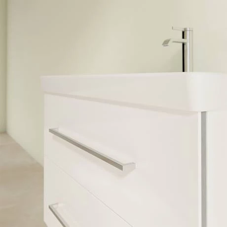 Villeroy and Boch Avento Wall Hung Vanity Unit 800mm - Crystal White - SAVE05B401 5 Villeroy and Boch Avento Wall Hung Vanity Unit 800mm - Crystal White - SAVE05B401 - Image 5