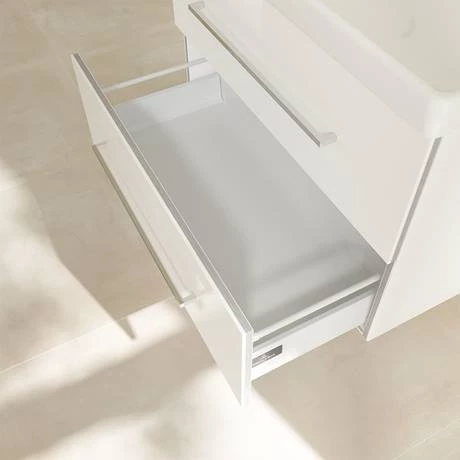Villeroy and Boch Avento Wall Hung Vanity Unit 800mm - Crystal White - SAVE05B401 6 Villeroy and Boch Avento Wall Hung Vanity Unit 800mm - Crystal White - SAVE05B401 - Image 6