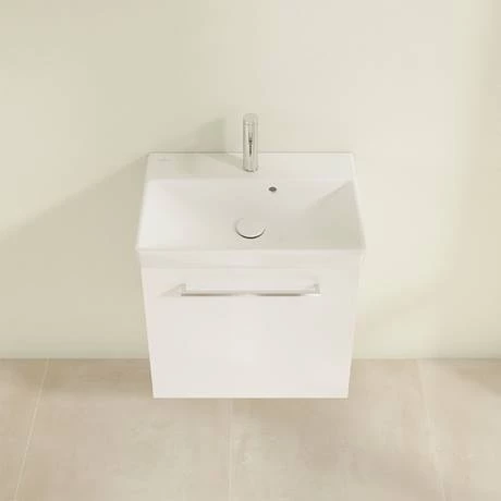 Villeroy and Boch Avento Wall Hung Vanity Unit 530mm - Crystal White - SAVEB401 4 Villeroy and Boch Avento Wall Hung Vanity Unit 530mm - Crystal White - SAVEB401 - Image 4