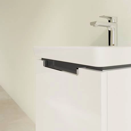 Villeroy and Boch Subway 2.0 Glossy White 450mm Wall Hung 1-Drawer Vanity Unit 3 Villeroy and Boch Subway 2.0 Glossy White 450mm Wall Hung 1-Drawer Vanity Unit - Image 3