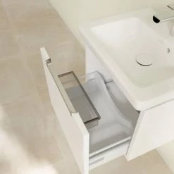 Villeroy and Boch Subway 2.0 Glossy White 500mm Wall Hung 1-Drawer Vanity Unit 11 Villeroy and Boch Subway 2.0 Glossy White 500mm Wall Hung 1-Drawer Vanity Unit -White Bathroom Furniture Shop SBGW500 D5 460