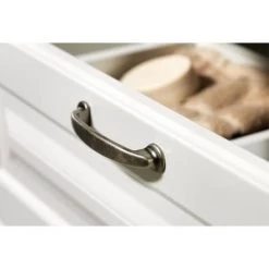 Miller - Traditional 1903 65 Two Drawer Vanity Unit with Ceramic Basin -White Bathroom Furniture Shop TRAD65DRWFS D4 460 1