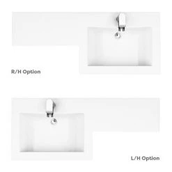 Valencia Bathroom Combination Suite Unit - 1100mm Basin w. Black Handles and Square Toilet 10 Valencia Bathroom Combination Suite Unit - 1100mm Basin w. Black Handles and Square Toilet -White Bathroom Furniture Shop VAL1100S BLK n d6 460