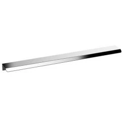 Venice Fluted 600mm White Vanity Unit - Wall Hung 2 Drawer Unit with Chrome Handles -White Bathroom Furniture Shop VF60WH2DWHT d2 460