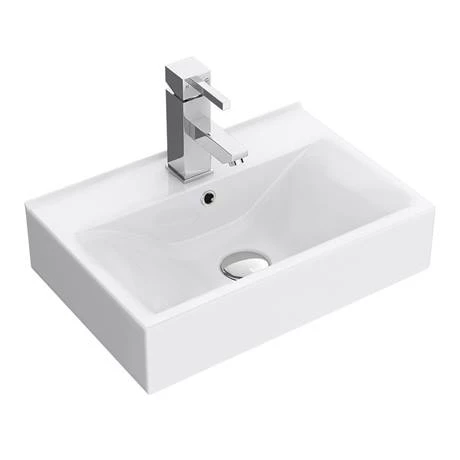Nova Wall Mounted Vanity - 450mm Gloss White (Flat Packed) 6 Nova Wall Mounted Vanity - 450mm Gloss White (Flat Packed) - Image 6